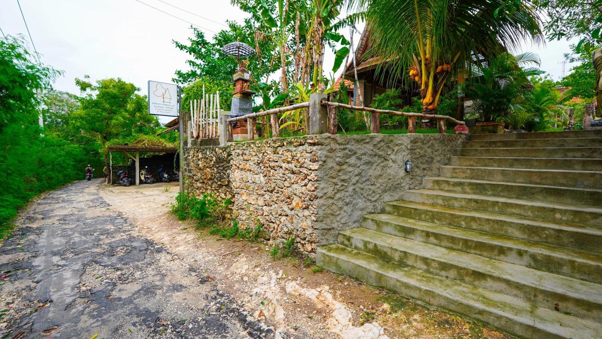 Darsan Lembongan Boutique Cottage นูซาเลมโบงัน ภายนอก รูปภาพ