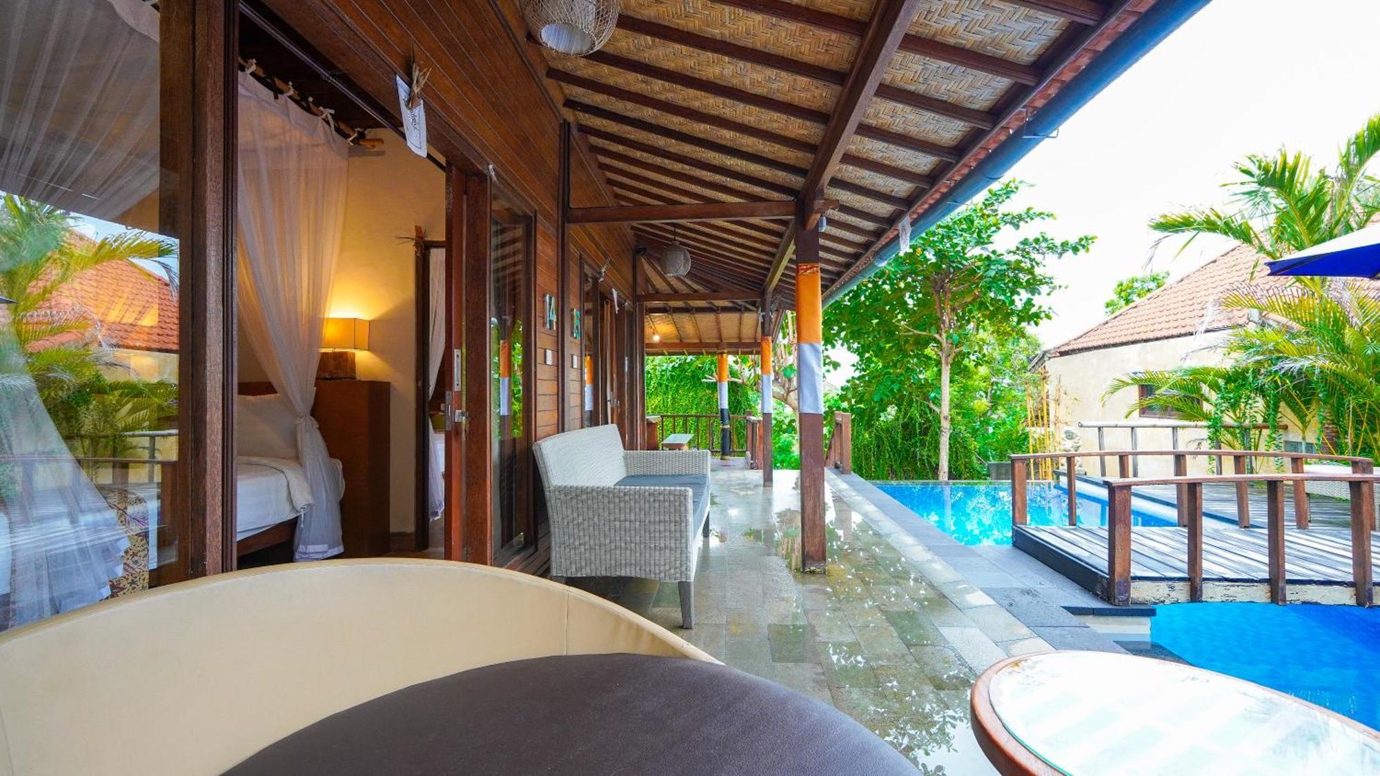 Darsan Lembongan Boutique Cottage นูซาเลมโบงัน ภายนอก รูปภาพ